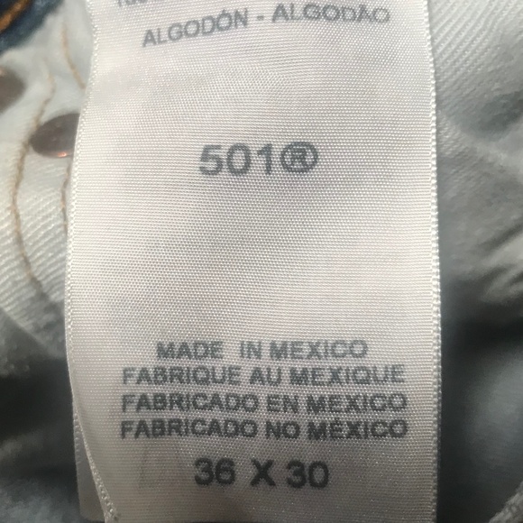 Levi's 501 Jeans. - Picture 3 of 3